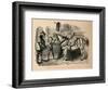 'Richard III. and his celebrated Charger, White Surrey',-John Leech-Framed Giclee Print