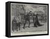 Richard III, at the Globe Theatre-Charles Joseph Staniland-Framed Stretched Canvas