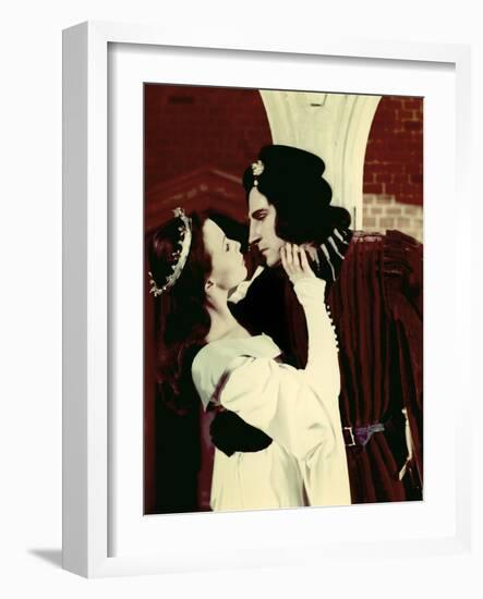 Richard III, Claire Bloom, Laurence Olivier, 1956-null-Framed Photo