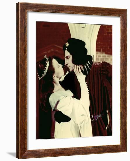 Richard III, Claire Bloom, Laurence Olivier, 1956-null-Framed Photo