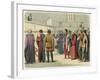 Richard III Invited to Accept the Crown by Buckingham at Baynards Castle-James Doyle-Framed Art Print