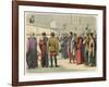 Richard III Invited to Accept the Crown by Buckingham at Baynards Castle-James Doyle-Framed Art Print