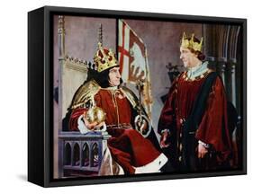 Richard III, Laurence Olivier, Ralph Richardson, 1956-null-Framed Stretched Canvas