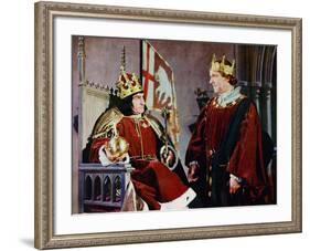 Richard III, Laurence Olivier, Ralph Richardson, 1956-null-Framed Photo