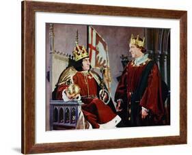 Richard III, Laurence Olivier, Ralph Richardson, 1956-null-Framed Photo