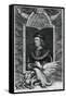 Richard III of England-George Vertue-Framed Stretched Canvas