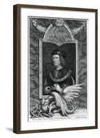 Richard III of England-George Vertue-Framed Giclee Print