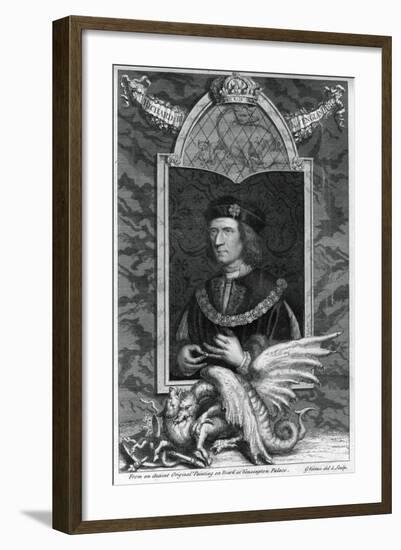 Richard III of England-George Vertue-Framed Giclee Print