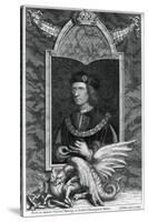 Richard III of England-George Vertue-Stretched Canvas