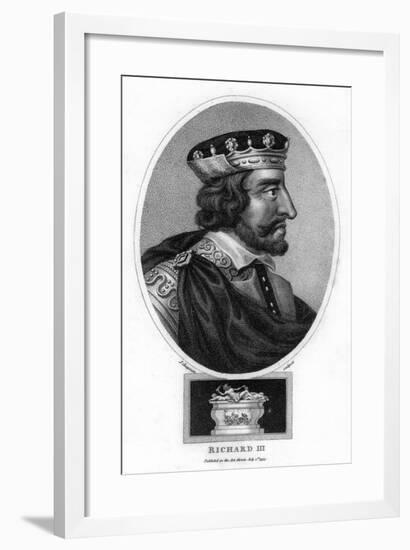 Richard III of England-J Chapman-Framed Giclee Print