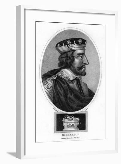 Richard III of England-J Chapman-Framed Giclee Print