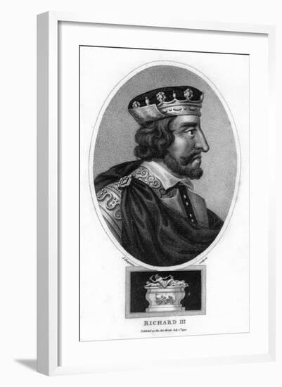 Richard III of England-J Chapman-Framed Giclee Print