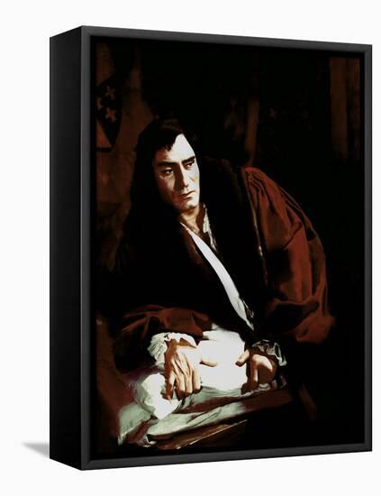 Richard III, Sir Laurence Olivier, 1956-null-Framed Stretched Canvas