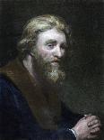 Portrait of a Bearded Man, 19th Century-Richard James Lane-Giclee Print