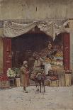 Street Sale in Central Asia, 1902-Richard Karl Sommer-Mounted Giclee Print