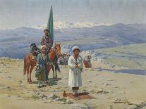 Imam Shamil in the Caucasus-Richard Karl Sommer-Framed Giclee Print