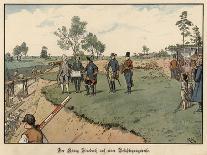 Celebrating the Victory at the Battle of Hohenfriedeberg-Richard Knoetel-Giclee Print