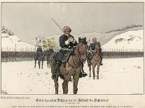 Frederick the Great of Prussia on the Evening after the Battle of Leuthen-Richard Knoetel-Giclee Print