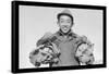 Richard Kobayashi, Framer with Cabbages-Ansel Adams-Framed Stretched Canvas