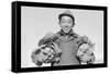 Richard Kobayashi, Framer with Cabbages-Ansel Adams-Framed Stretched Canvas