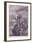 Richard Landing at Jaffa Ad 1192-Francois Edouard Zier-Framed Giclee Print