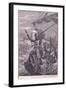 Richard Landing at Jaffa Ad 1192-Francois Edouard Zier-Framed Giclee Print
