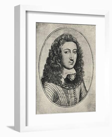 Richard Lovelace - Portrait-Hollar-Framed Giclee Print