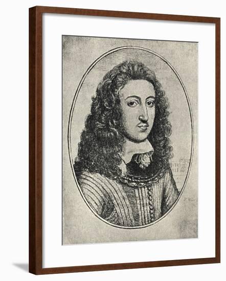 Richard Lovelace - Portrait-Hollar-Framed Giclee Print