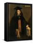 Richard Lovelace-John de, the Elder Critz-Framed Stretched Canvas