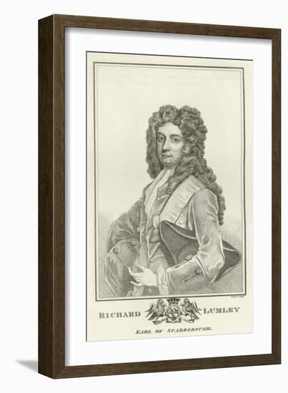 Richard Lumley, Earl of Scarborough-Godfrey Kneller-Framed Giclee Print