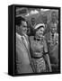 Richard M. Nixon and His Wife, Talking with Photographers During the 1952 Convention-Ralph Morse-Framed Stretched Canvas