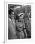 Richard M. Nixon and His Wife, Talking with Photographers During the 1952 Convention-Ralph Morse-Framed Photographic Print