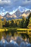 Water Reflection of the Teton Range-Richard Maschmeyer-Photographic Print