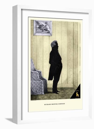 Richard Mentor Johnson-William H. Brown-Framed Art Print