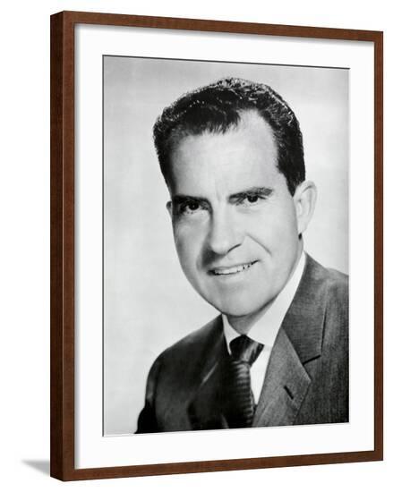 Richard Milhous Nixon--Framed Photographic Print