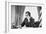 Richard Nixon on the Phone in the Oval Office, Ca. 1969-74-null-Framed Photo