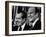 Richard Nixon with Vice President Designate Gerald Ford, at the White House, Washington, D.C., 1973-null-Framed Photo