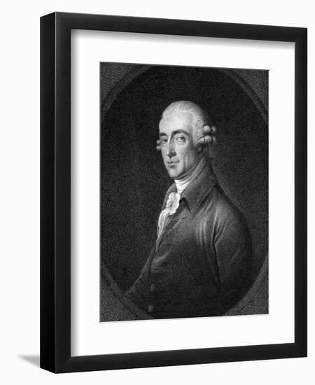 Richard Owen Cambridge-Ozias Humphry-Framed Art Print