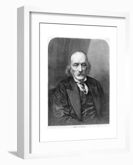 Richard Owen, English Anatomist and Paleontologist, 1872-null-Framed Giclee Print