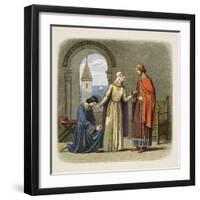 Richard Pardons His Brother John-James William Edmund Doyle-Framed Giclee Print