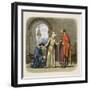 Richard Pardons His Brother John-James William Edmund Doyle-Framed Giclee Print
