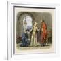 Richard Pardons His Brother John-James William Edmund Doyle-Framed Giclee Print