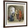 Richard Pardons His Brother John-James William Edmund Doyle-Framed Giclee Print