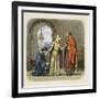 Richard Pardons His Brother John-James William Edmund Doyle-Framed Giclee Print