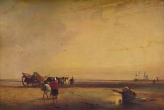 Boulogne Sands, 1827-Richard Parkes Bonington-Framed Giclee Print