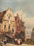 Venice: Ducal Palace with a Religious Procession, c1828-Richard Parkes Bonington-Giclee Print