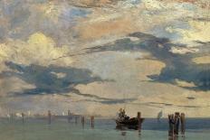 View of the Lagoon Near Venice, 1826-Richard Parkes Bonington-Giclee Print