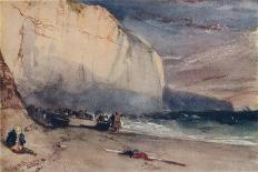 French Coast with Fishermen-Richard Parkes Bonington-Giclee Print