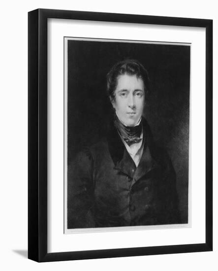 Richard Parkes Bonington-Margaret Sarah Carpenter-Framed Giclee Print