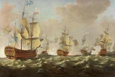 'Cutting-out Affair at Louisbourg', c1760-Richard Paton-Framed Giclee Print